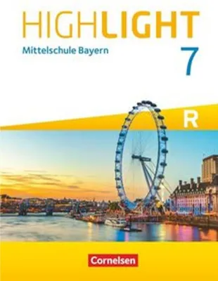 Immagine prodotto di Highlight 7. Jahrgangsstufe - Mittelschule Bayern - Für R-Klassen - Schülerbuch