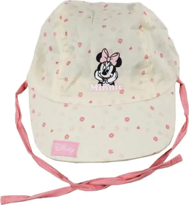 Produktbild von Disney Minnie Maus Baby Schirmmütze Basecap Hut mit Nackenschutz – Gelb / 48