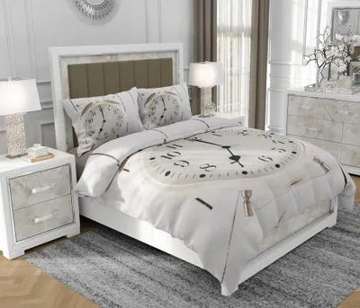 Immagine prodotto di Biancheria da letto 200x220 cm + 2x70x80 cm, set 3 pezzi, 100% cotone, cerniera, multicolore - SOVIO | So.0144