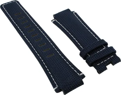 Produktbild von Timex Herren > Uhrenarmband 16mm blau Leder / Textil > TW2T76300