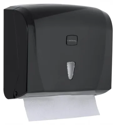 Produktbild von deClean HS041B Wandmontage Papierhandtuchspender Schwarz