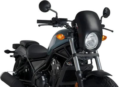 Produktbild von PUIG 21086J Anarchy  passend fuer HONDA CMX 500 REBEL Mattschwarz