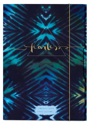 Produktbild von Herlitz Sammelmappe A3 New Batik Fearless, A3, Blau, Navy, Porträt, Gummiband, 1 Stück(e)