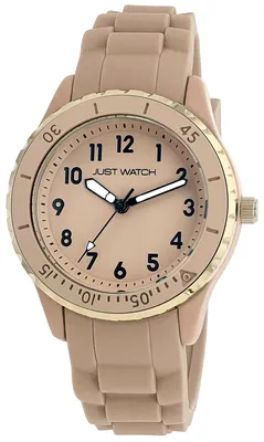 Image de Montre pour femme, bracelet en silicone, étanche jusqu'à 5 ATM
