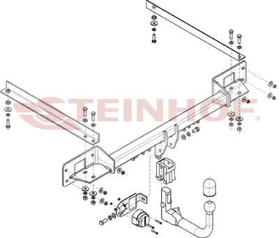 Produktbild von Z546390 Anhängerkupplung passend für FIAT Linea 2007-2015 abnehmbar