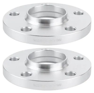 Obrázek produktu pro Rozteče kol 5x110, průměr otvoru 65,1 mm, tloušťka 15 mm / 0,6 palce. Adaptéry na rozšíření rozchodu kol, vhodné pro modely Vauxhall Astra H vyráběné v letech 2004-2009