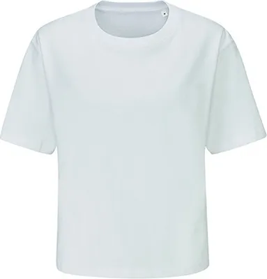 Produktbild von Mantis M198 | Women's Cropped Heavy T S bis XL - Farbe: White - Größe: L