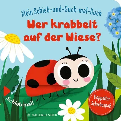 Produktbild von Mein Schieb & Guck-mal-Buch: Wer krabbelt auf der Wiese?