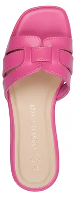 Produktbild von MARCO TOZZI Damen Pantolette Blockabsatz Vegan Karree 2-27152-42, Größe:38 EU, Farbe:Rosa