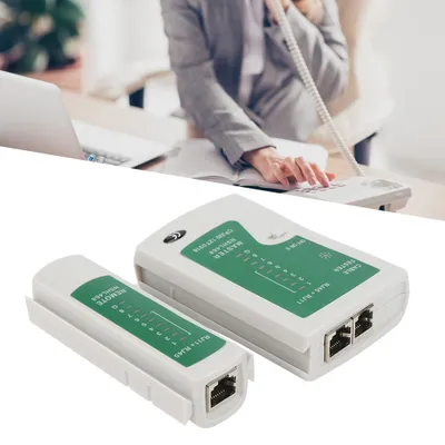 Obrázek produktu pro YG468 Multifunkční kabelový tester RJ45+RJ11 Rychlý přesný testovací nástroj pro testování síťových telefonních vodičů