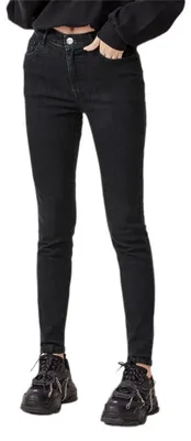 Produktbild von High-Waist-Streetwear-Jeans für Damen