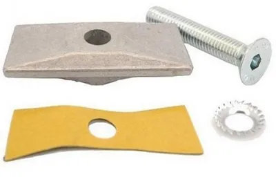 Produktbild von Hebie -Adapterplatte w. Schrauben Sie M10x55mm