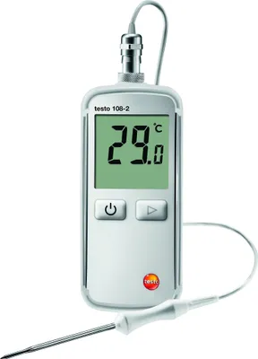 Productafbeelding van testo - 108-2 - 0563 1082 - Temperatuurmeter met vergrendelbare sensor voor temperatuurmeting