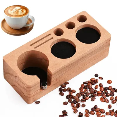 Immagine prodotto di Stazione per pressare il caffè espresso, compatibile con filtri da 51/54 mm