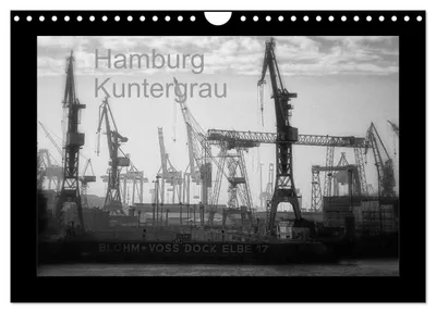 Produktbild von Hamburg Kuntergrau (Wandkalender 2027 DIN A4 quer), CALVENDO Monatskalender