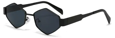Produktbild von Retro Sonnenbrille mit Metallrahmen für Damen und Herren