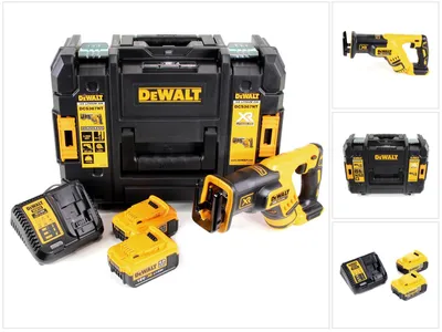 Produktbild von DeWalt DCS 367 M2 Akku Reciprosäge Säbelsäge 18V Brushless + 2x Akku 4,0Ah + Ladegerät + TSTAK