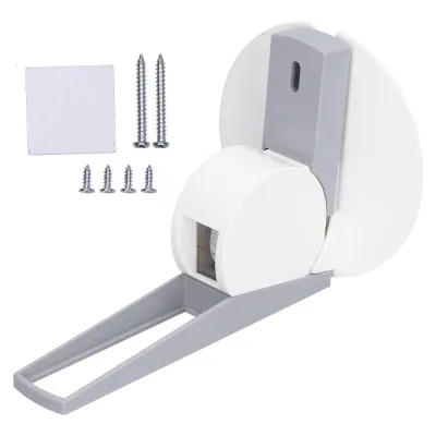 Image de 2.mesureur de hauteur mural de 2 mètres Règle de croissance avec plaque murale ABS Mètre compact