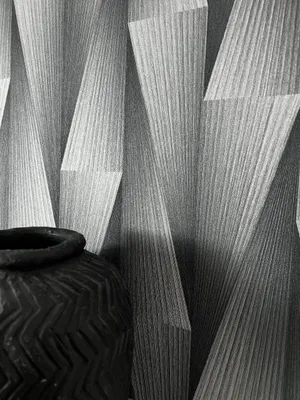 Newroom Vliestapete Mody Silber Linien, Musteransicht
