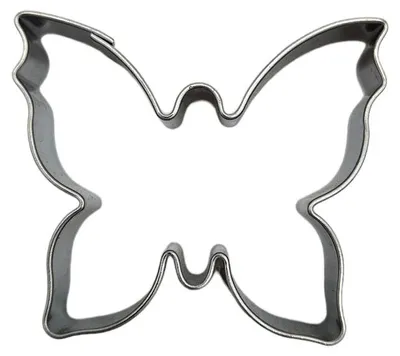 Produktbild von Ausstechform Schmetterling Edelstahl groß 45x40mm