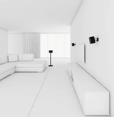 Produktbild von Vogels SOUND 3200 Lautsprecher Wandhalterung schwarz