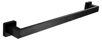Handtuchstange SUS304 Edelstahl 41 cm schwarz Wandmontage