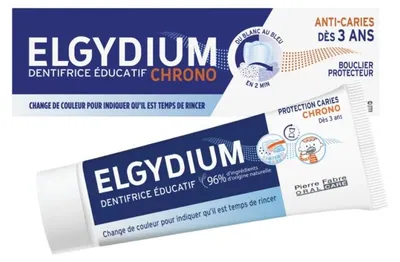 Productafbeelding van Elgydium, Tandpasta Chrono, Fluorinol, Cavity, Tandpasta, 50 ml