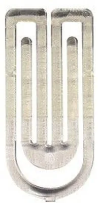 Produktbild von Büroklammern King Klip 27mm VE=100 Stück kristall