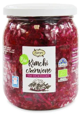 KIMCHI CZERWONE BIO 450 g - SĄTYRZ