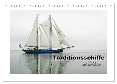 Produktbild von Traditionsschiffe auf der Ostsee (Tischkalender 2027 DIN A5 quer), CALVENDO Monatskalender
