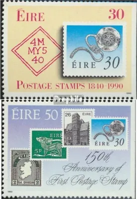 Produktbild von Briefmarken Irland 1990 Mi 718D-719D (kompl.Ausg.) postfrisch 150J. Briefmarken
