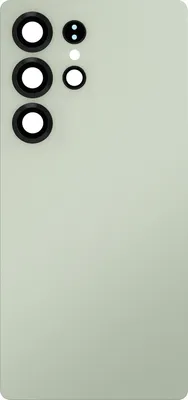 Zdjęcie produktu dla Clappio, tylna szklana pokrywa baterii do Galaxy S25 Ultra, część zamienna, zielona
