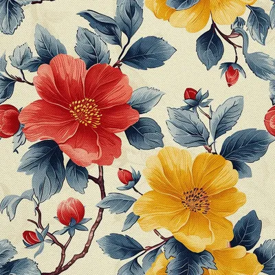 Obrázek produktu pro OUTDOOR DEKOSTOFFE OXFORD - Motiv Blumen I DX5354
