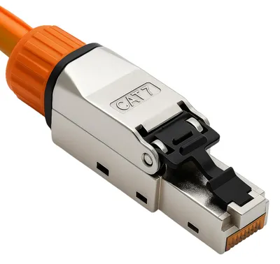 1 CAT 7 RJ45 Netzwerkstecker - Produktbild 1