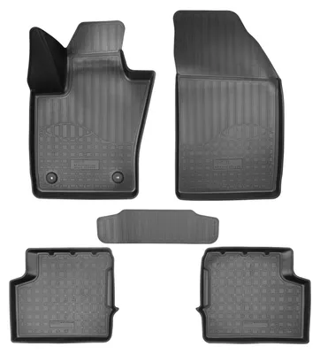 Image de Tapis De Sol En Caoutchouc TPE Pour Jeep Renegade Depuis 2014 4pcs