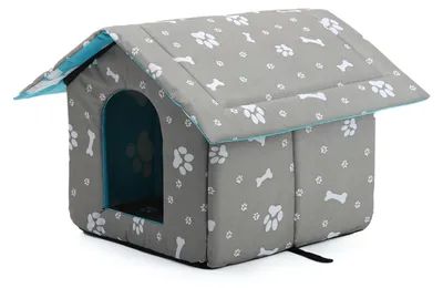 Produktbild von Omgoods – Wetterfestes Katzenhaus mit Wärmedämmung für kleine Hunde und Katzen