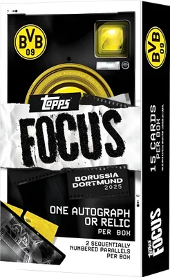 Produktbild von Topps Focus Borussia Dortmund 2025 - 1 Box