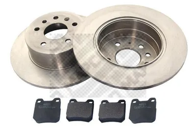 Produktbild von MAPCO Bremsenset Hinten Bremsscheiben Beläge Satz für OPEL VECTRA B (36) 286mm