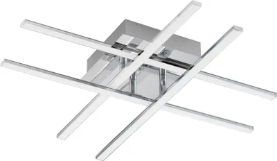 Imagen del producto de EGLO Lasana 1, LED, Bombillas no reemplazables, 3000 K, 2520 lúmenes, IP20, Cromo, Blanco