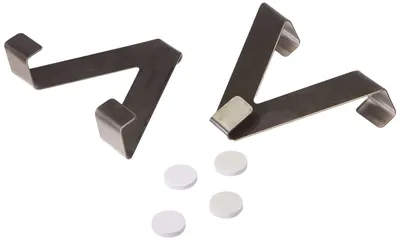 Easy-Fix Fensterhaken Set 2er-Pack, 7x10 cm, Metall