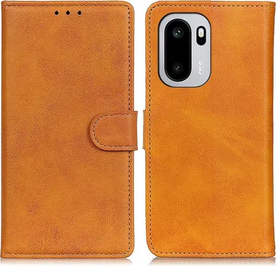 Produktbild von OnePlus 15R Hülle - Coverup Luxus Klapphülle - Braun