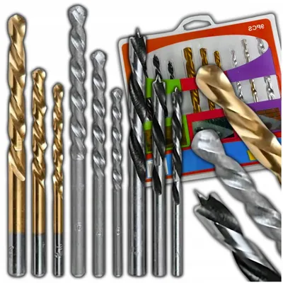 Produktbild von Sthor 22700 Bohrer-Set für Holz, Beton, Metall 9-teilig