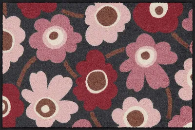 Produktbild von Salonloewe BLOOMING HARMON ROSE Fußmatte Wohnmatte 50 x 75 cm