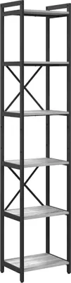Immagine prodotto di vidaXL Libreria Grigio Sonoma 40 x 30 x 189,5 cm Materiale ligneo