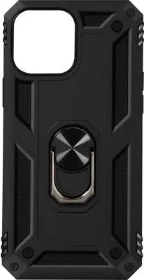 Zdjęcie produktu dla Avizar, hybrydowe etui na telefon komórkowy z uchwytem na pierścień do Apple iPhone 13, czarne