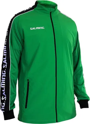 Produktbild von Salming Delta Jacket Herren Jacke Sportjacke Trainingsjacke grün/schwarz/weiß 1198724-0606, Größe:XXXL