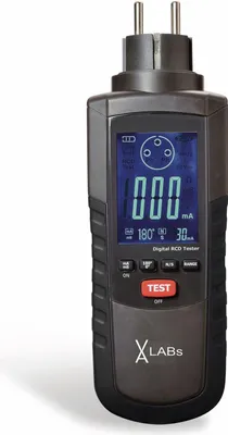 Produktbild von VA LABS GT0010: RCD-Prüfgerät GT0010, 195 - 253 V AC