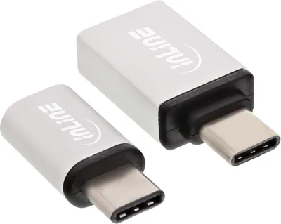 Immagine prodotto di Set di adattatori USB InLine® da USB-C a USB 2.0 Micro-B e USB 3.2 Gen.1 USB-A