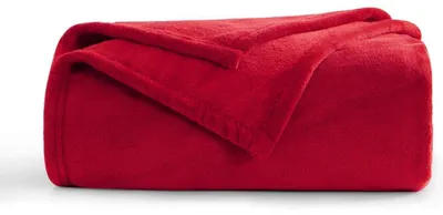 Obrázok produktu pre Plyšová deka, červená, 130x150 cm, flanel, mäkká, teplá