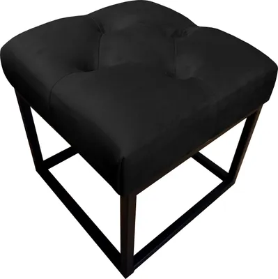 Obrázek produktu pro CHARLIE MG VELVET pouffe černá